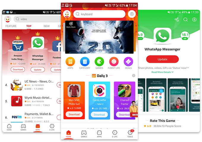 9apps download android 2019